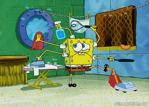 spongebob-multitasking - HauntPay